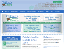Tablet Screenshot of cmgdoctors.com